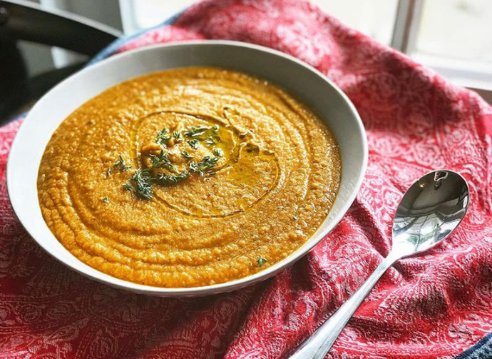 Spiced Butternut Squash Soup Healthy Recipe