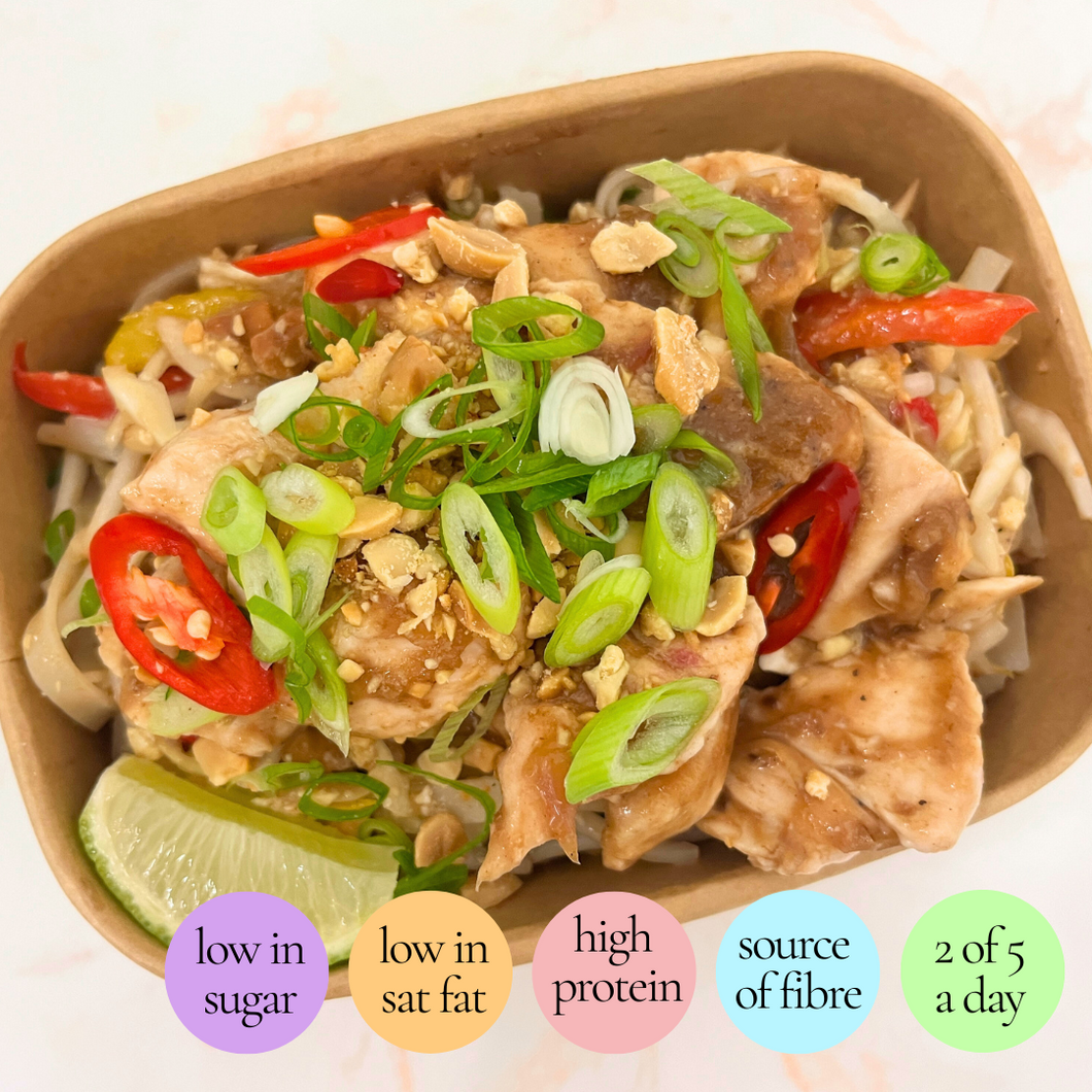 Monday: Chef Jen's Pad Thai (with chicken / prawns)