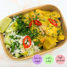Load image into Gallery viewer, Wednesday: Massaman Curry with Chicken or Tofu (V)
