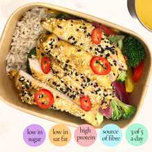 Load image into Gallery viewer, Wednesday: Katsu Chicken / Tofu (V) Curry (low carb option available!)
