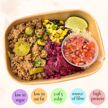 Load image into Gallery viewer, Monday: Beef/Tofu (Ve) Burrito Bowl
